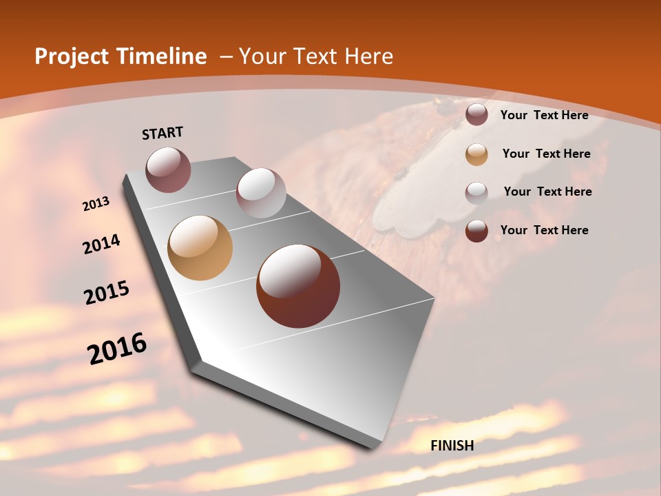 Hilarious Clean Cut Blue Eyes PowerPoint Template