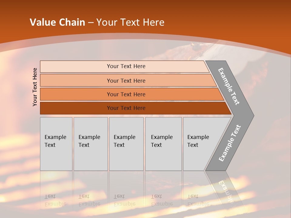 Hilarious Clean Cut Blue Eyes PowerPoint Template