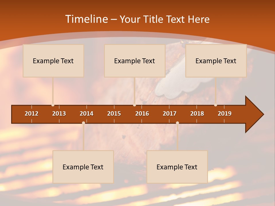 Hilarious Clean Cut Blue Eyes PowerPoint Template