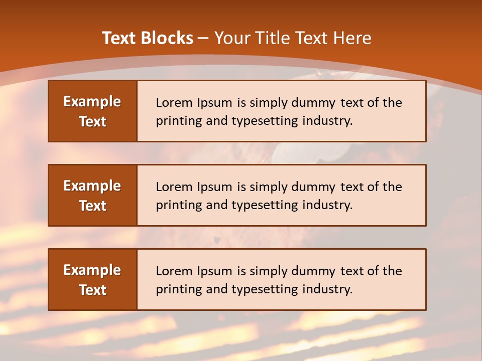 Hilarious Clean Cut Blue Eyes PowerPoint Template