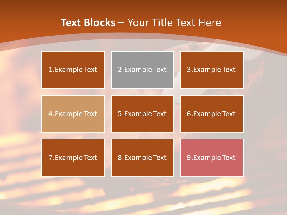 Hilarious Clean Cut Blue Eyes PowerPoint Template