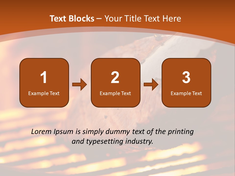 Hilarious Clean Cut Blue Eyes PowerPoint Template