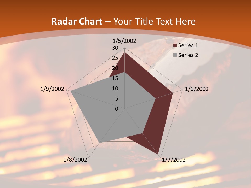 Hilarious Clean Cut Blue Eyes PowerPoint Template