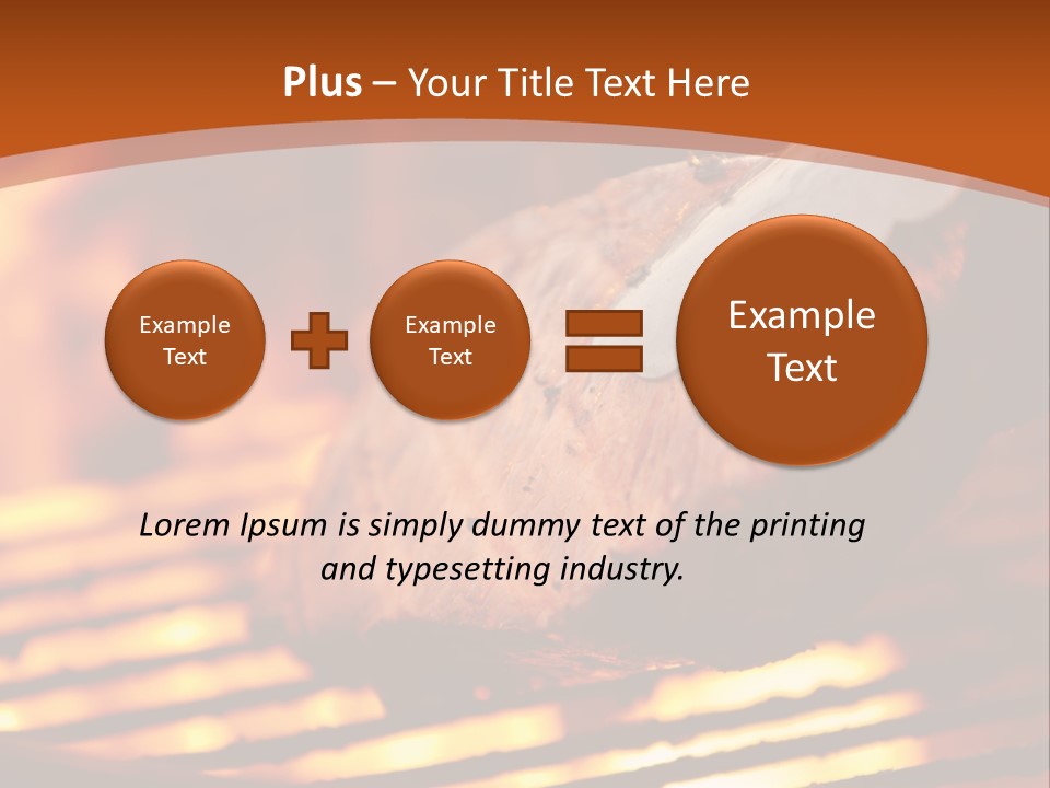 Hilarious Clean Cut Blue Eyes PowerPoint Template