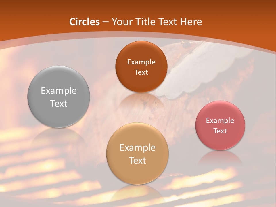 Hilarious Clean Cut Blue Eyes PowerPoint Template