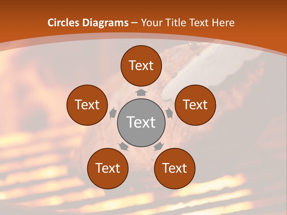 Hilarious Clean Cut Blue Eyes PowerPoint Template