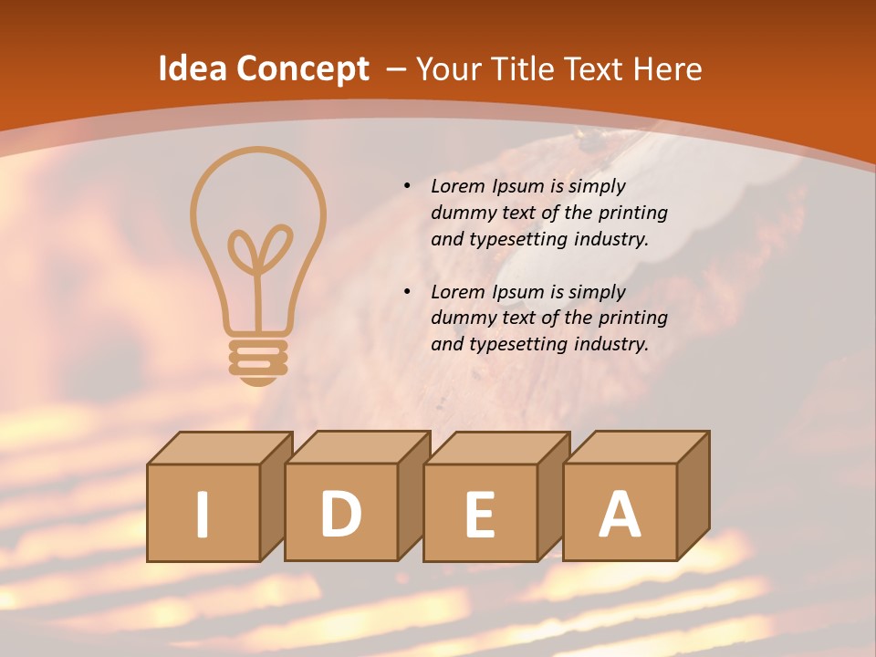 Hilarious Clean Cut Blue Eyes PowerPoint Template