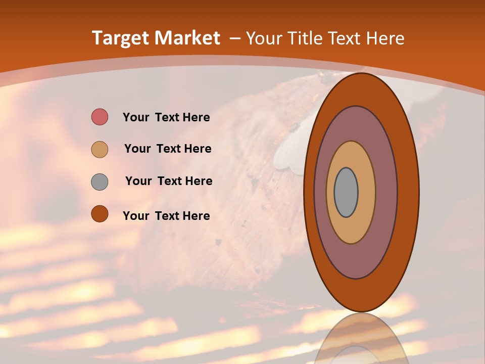 Hilarious Clean Cut Blue Eyes PowerPoint Template