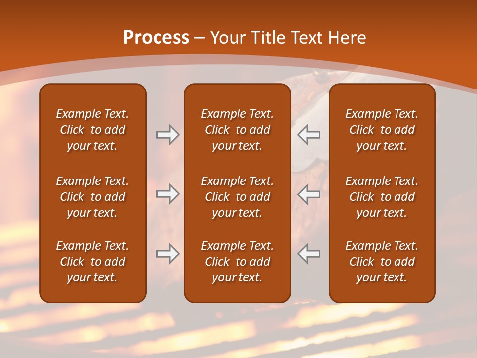 Hilarious Clean Cut Blue Eyes PowerPoint Template