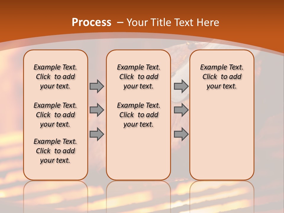 Hilarious Clean Cut Blue Eyes PowerPoint Template
