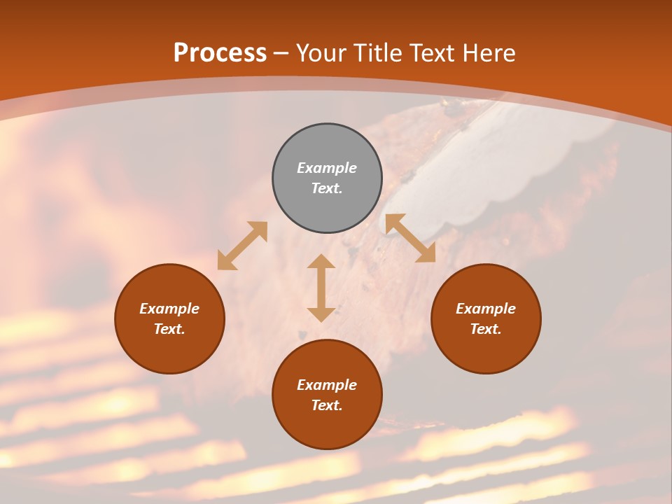 Hilarious Clean Cut Blue Eyes PowerPoint Template