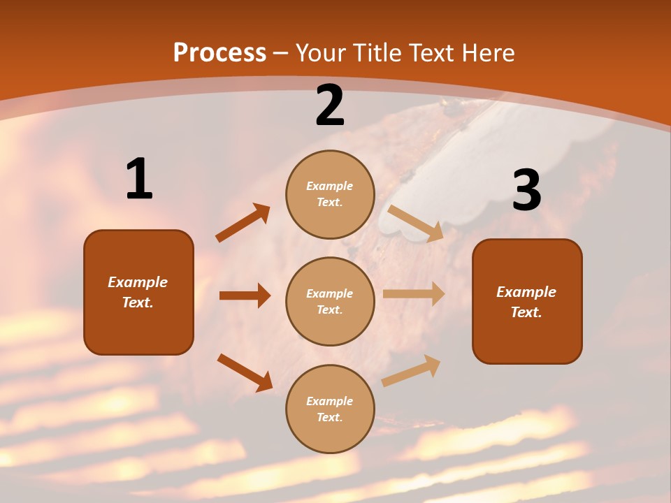 Hilarious Clean Cut Blue Eyes PowerPoint Template