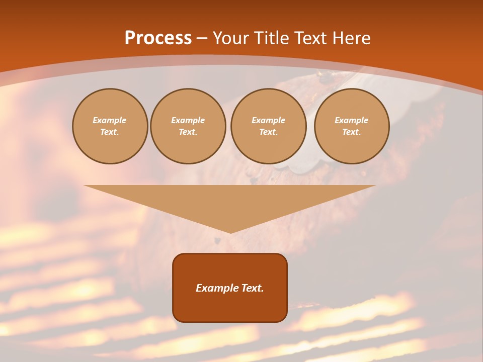 Hilarious Clean Cut Blue Eyes PowerPoint Template