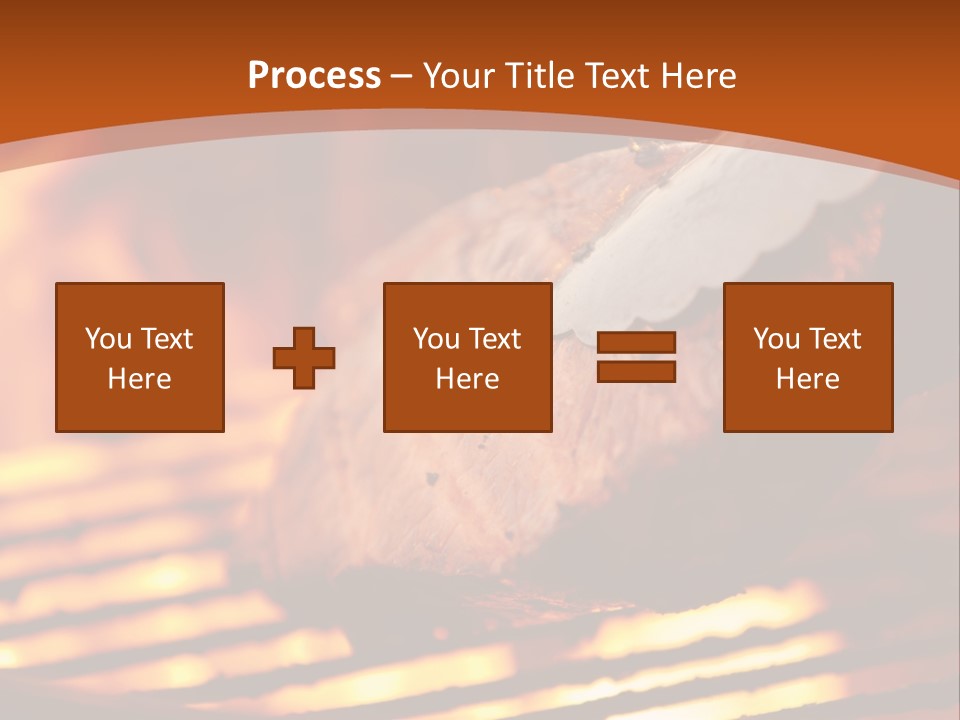 Hilarious Clean Cut Blue Eyes PowerPoint Template