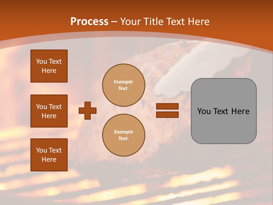 Hilarious Clean Cut Blue Eyes PowerPoint Template