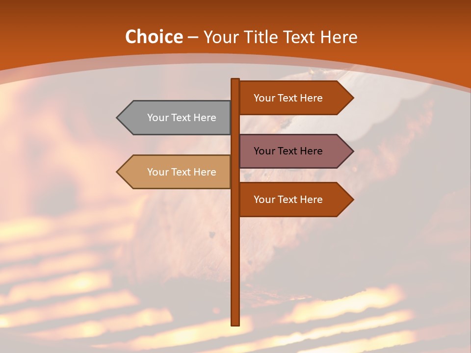 Hilarious Clean Cut Blue Eyes PowerPoint Template