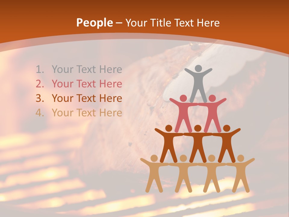 Hilarious Clean Cut Blue Eyes PowerPoint Template