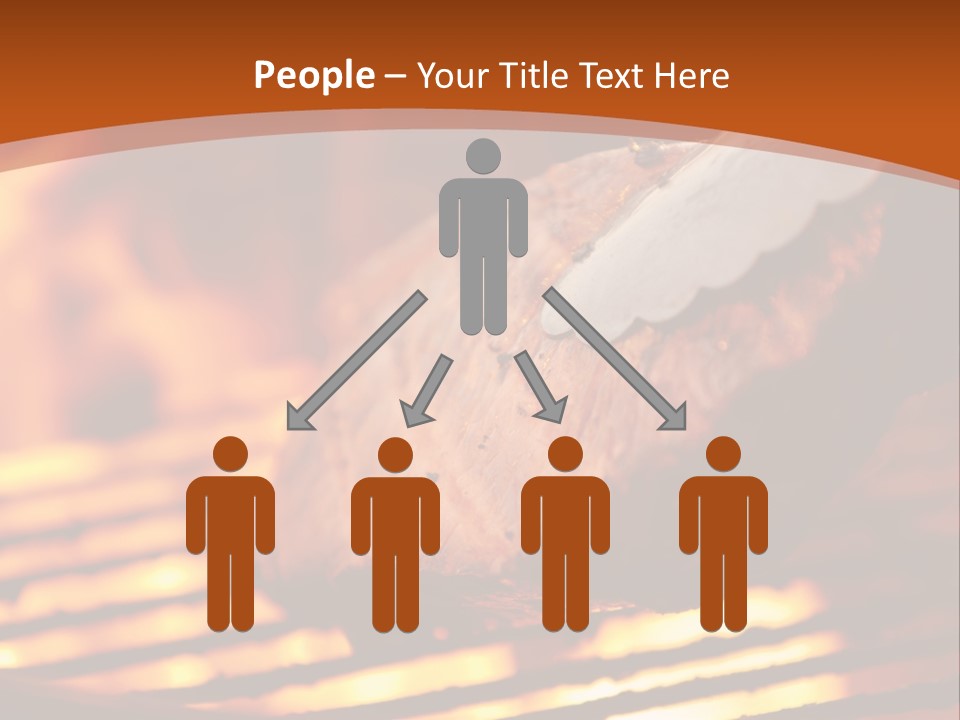 Hilarious Clean Cut Blue Eyes PowerPoint Template