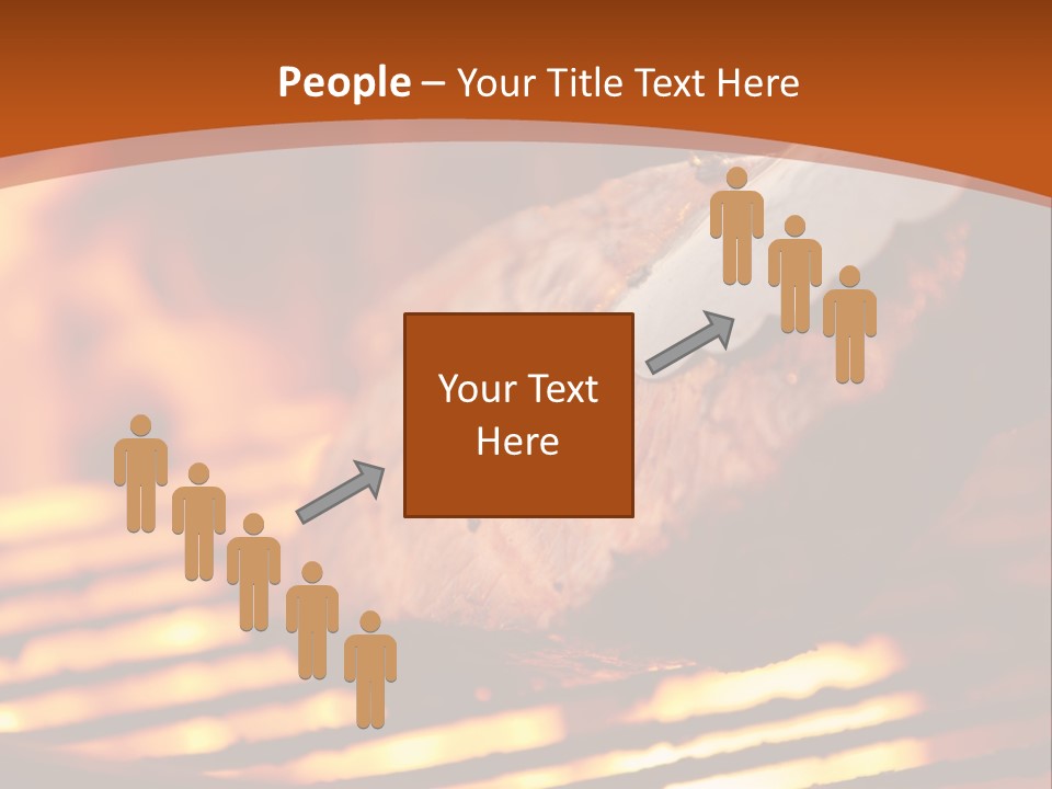 Hilarious Clean Cut Blue Eyes PowerPoint Template