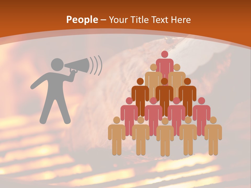 Hilarious Clean Cut Blue Eyes PowerPoint Template