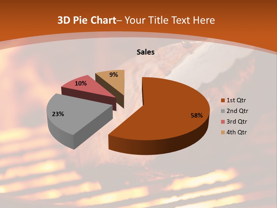 Hilarious Clean Cut Blue Eyes PowerPoint Template