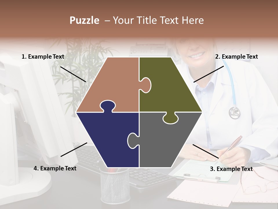 Farcical Manager Hilarious PowerPoint Template