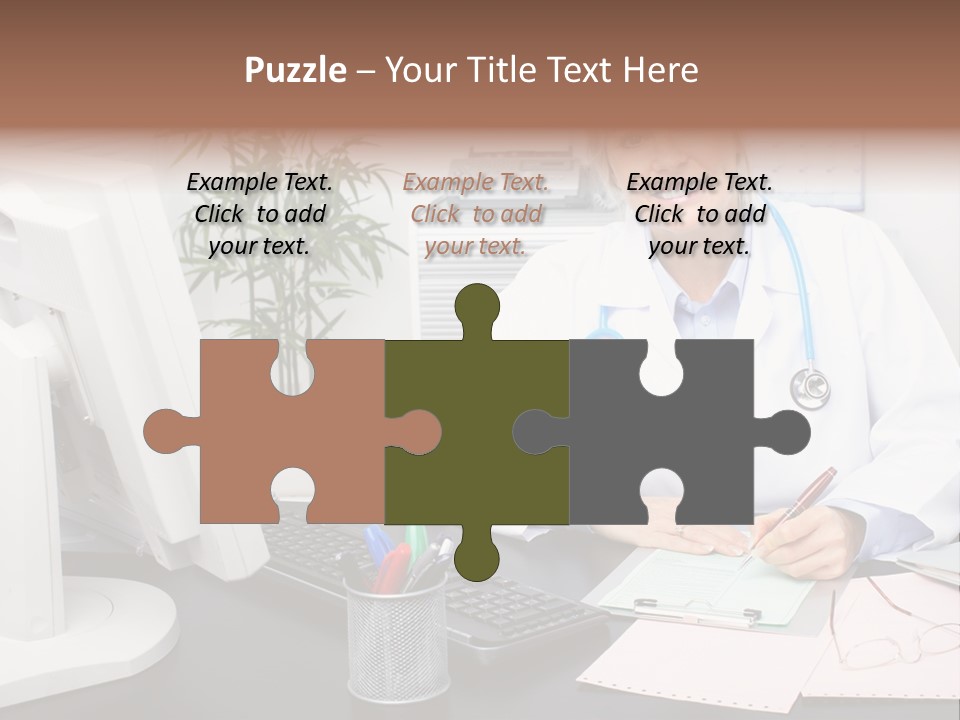 Farcical Manager Hilarious PowerPoint Template