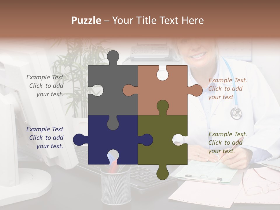 Farcical Manager Hilarious PowerPoint Template