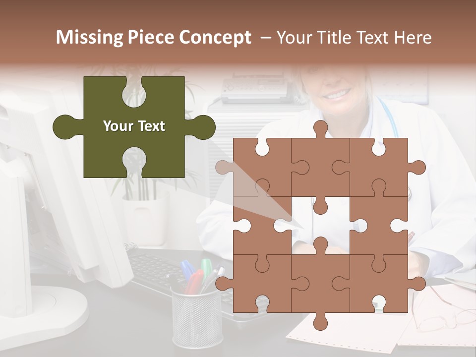 Farcical Manager Hilarious PowerPoint Template