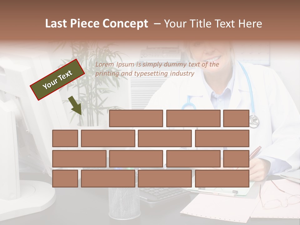 Farcical Manager Hilarious PowerPoint Template