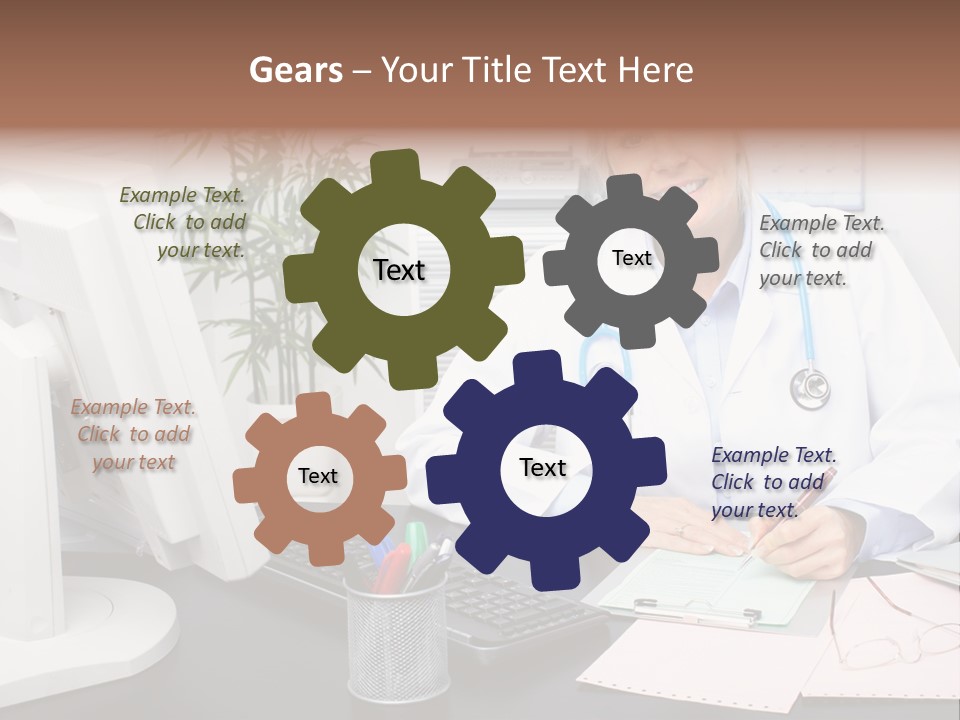 Farcical Manager Hilarious PowerPoint Template