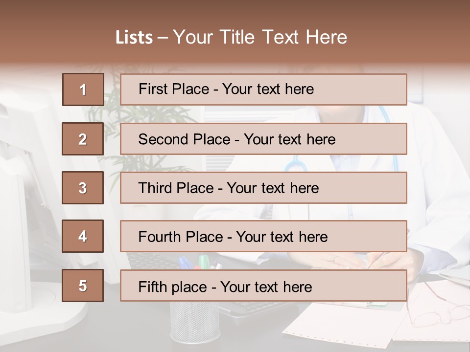 Farcical Manager Hilarious PowerPoint Template
