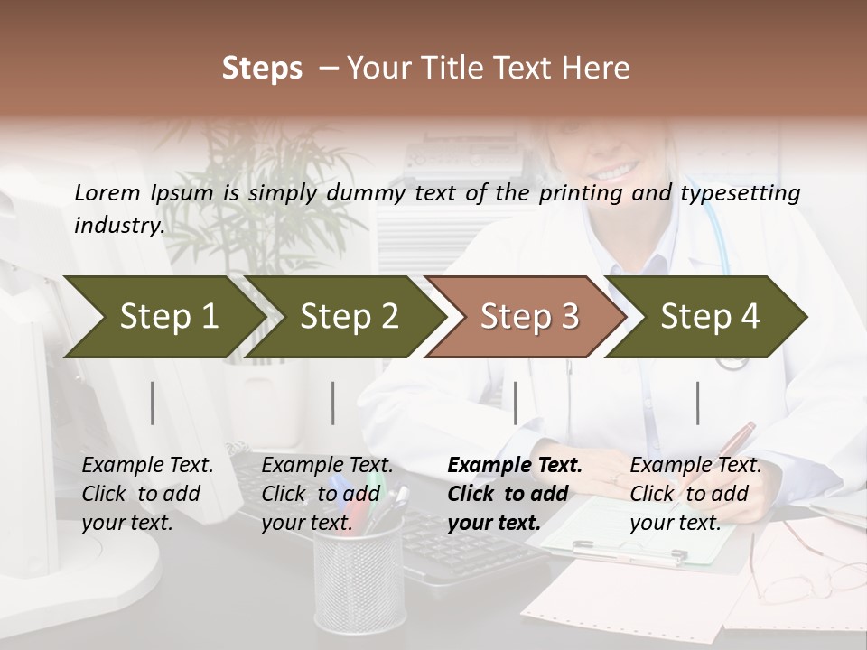 Farcical Manager Hilarious PowerPoint Template