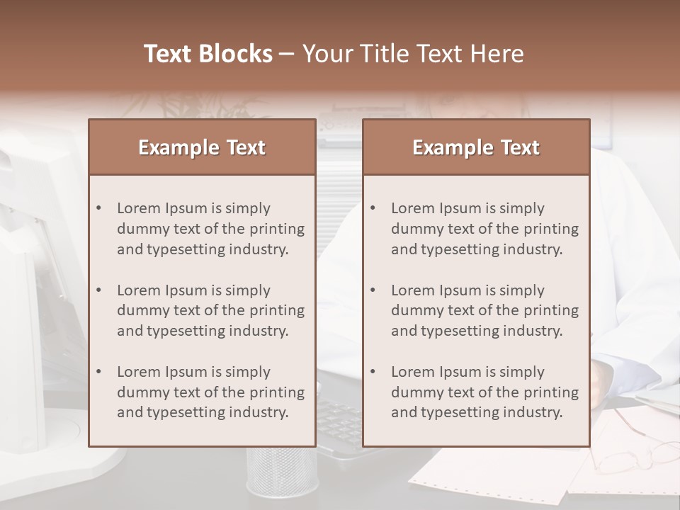 Farcical Manager Hilarious PowerPoint Template