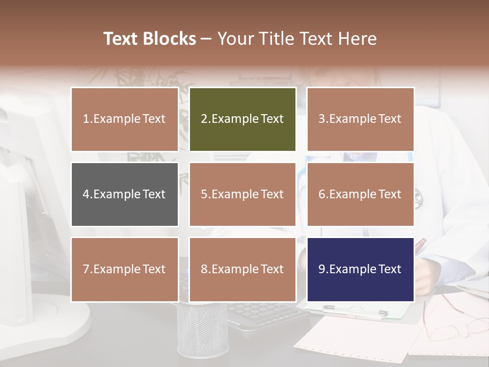 Farcical Manager Hilarious PowerPoint Template