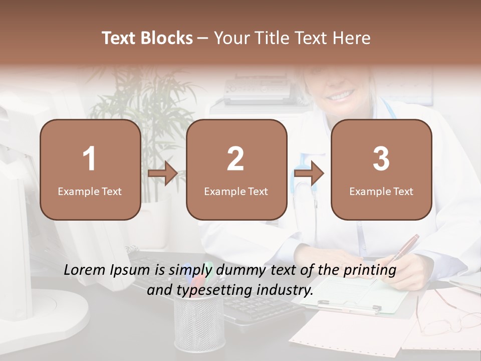 Farcical Manager Hilarious PowerPoint Template