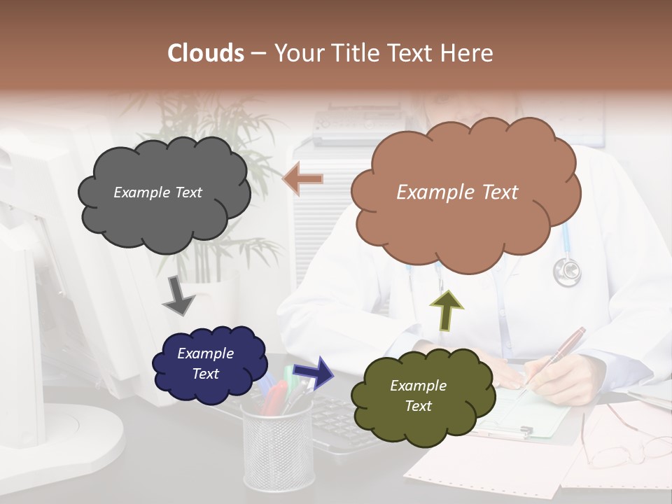 Farcical Manager Hilarious PowerPoint Template