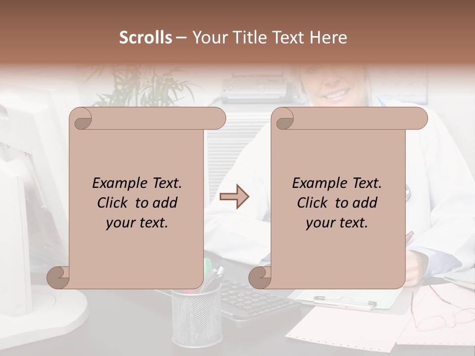 Farcical Manager Hilarious PowerPoint Template