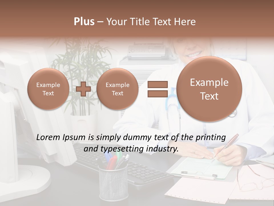 Farcical Manager Hilarious PowerPoint Template