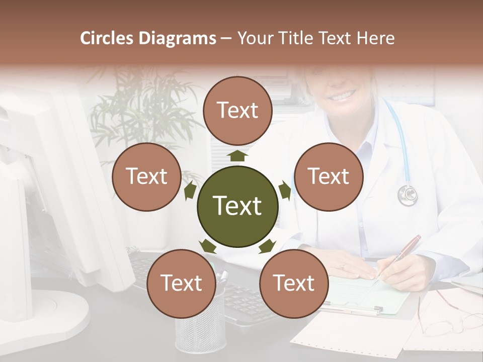 Farcical Manager Hilarious PowerPoint Template