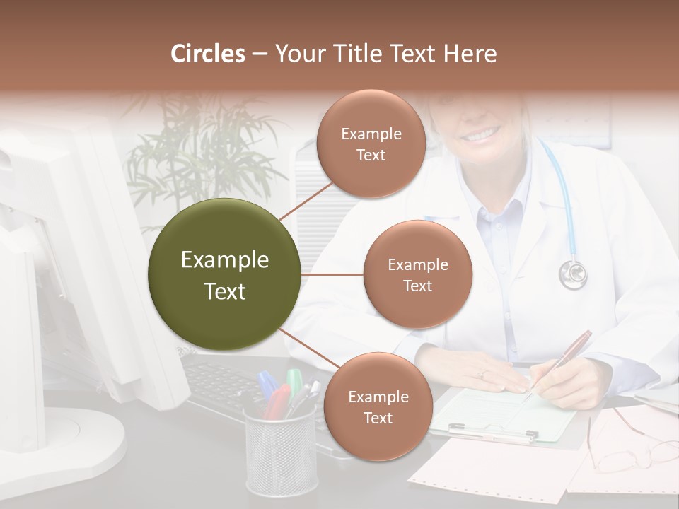 Farcical Manager Hilarious PowerPoint Template