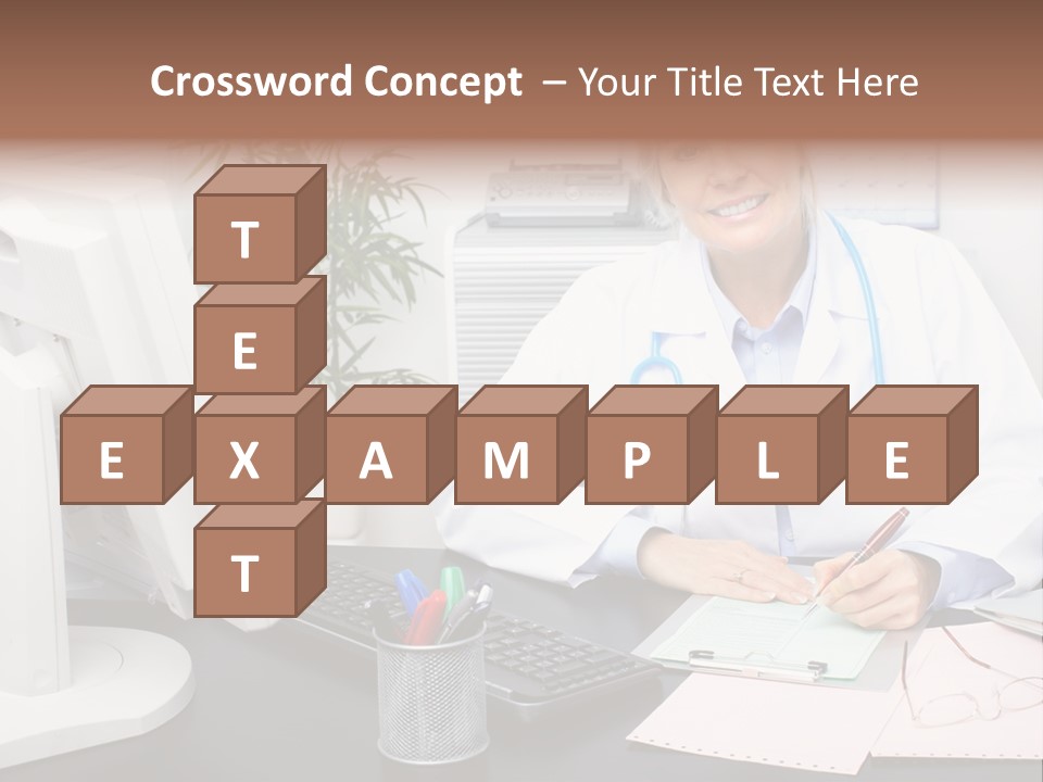 Farcical Manager Hilarious PowerPoint Template