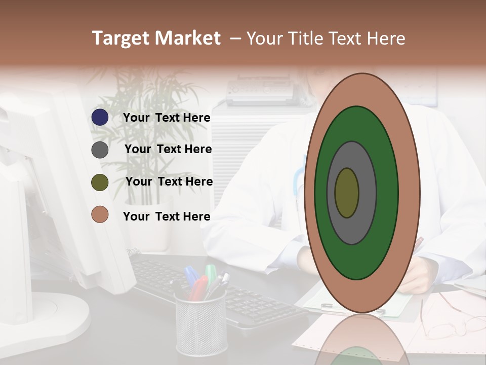 Farcical Manager Hilarious PowerPoint Template