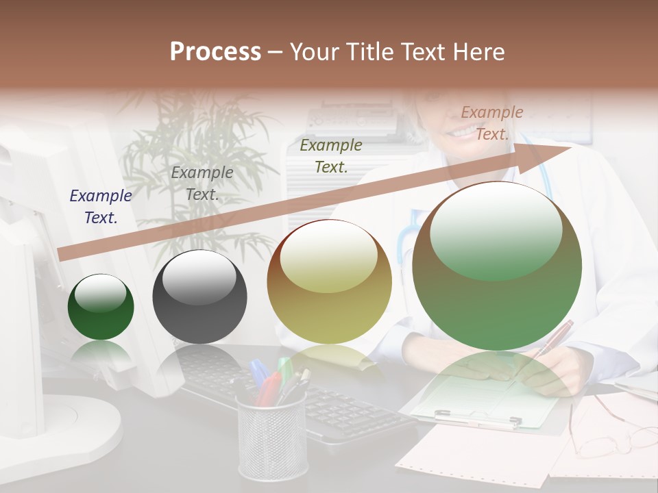 Farcical Manager Hilarious PowerPoint Template