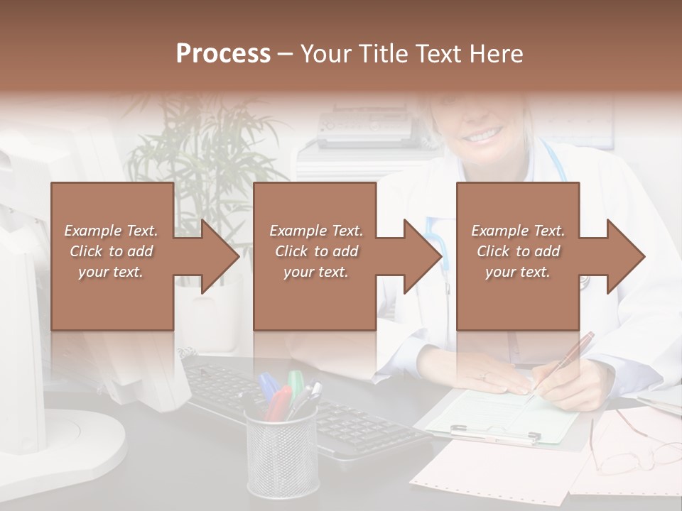 Farcical Manager Hilarious PowerPoint Template