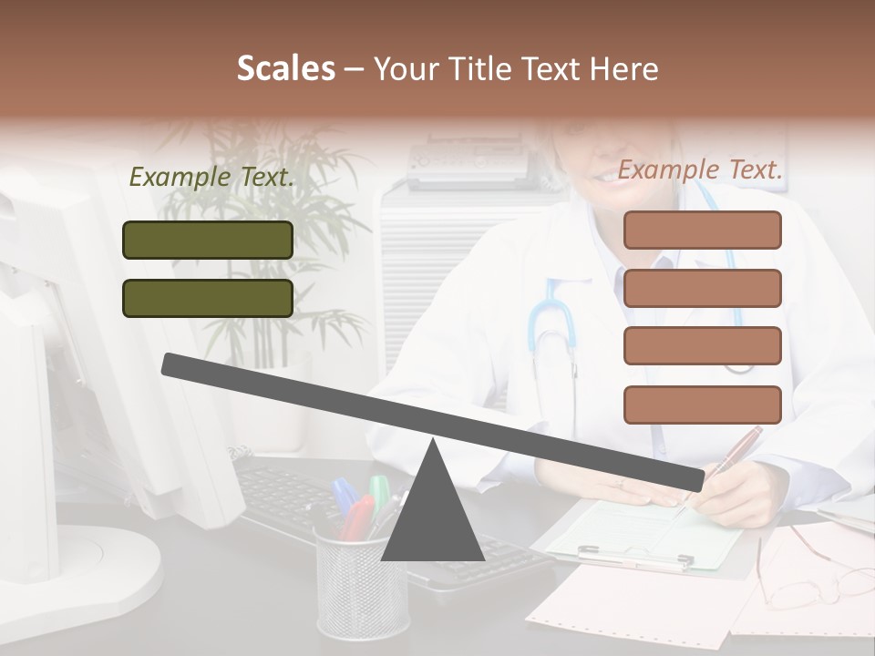 Farcical Manager Hilarious PowerPoint Template