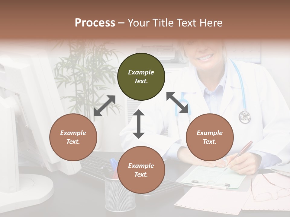 Farcical Manager Hilarious PowerPoint Template