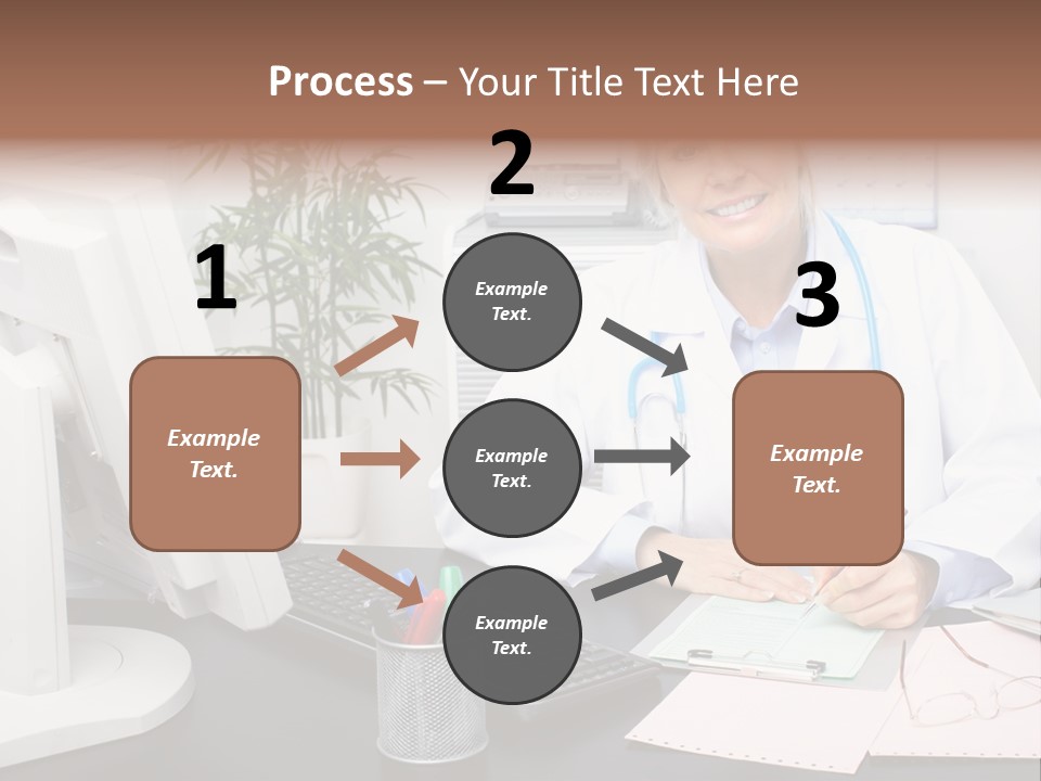Farcical Manager Hilarious PowerPoint Template