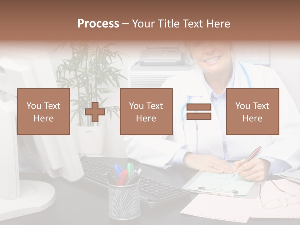 Farcical Manager Hilarious PowerPoint Template