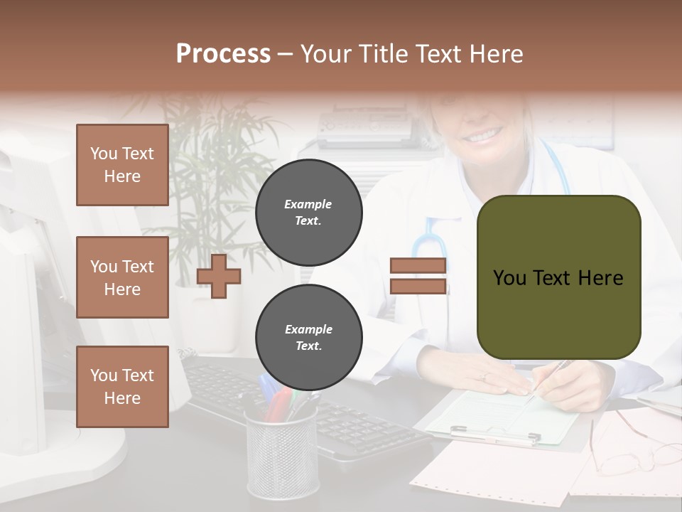 Farcical Manager Hilarious PowerPoint Template